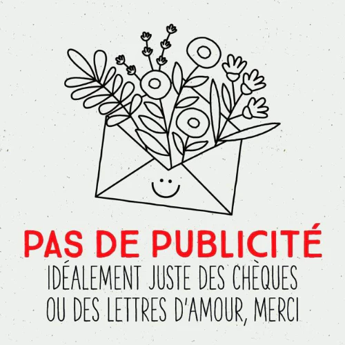 Autocollant: Pas de publicité - Image 5