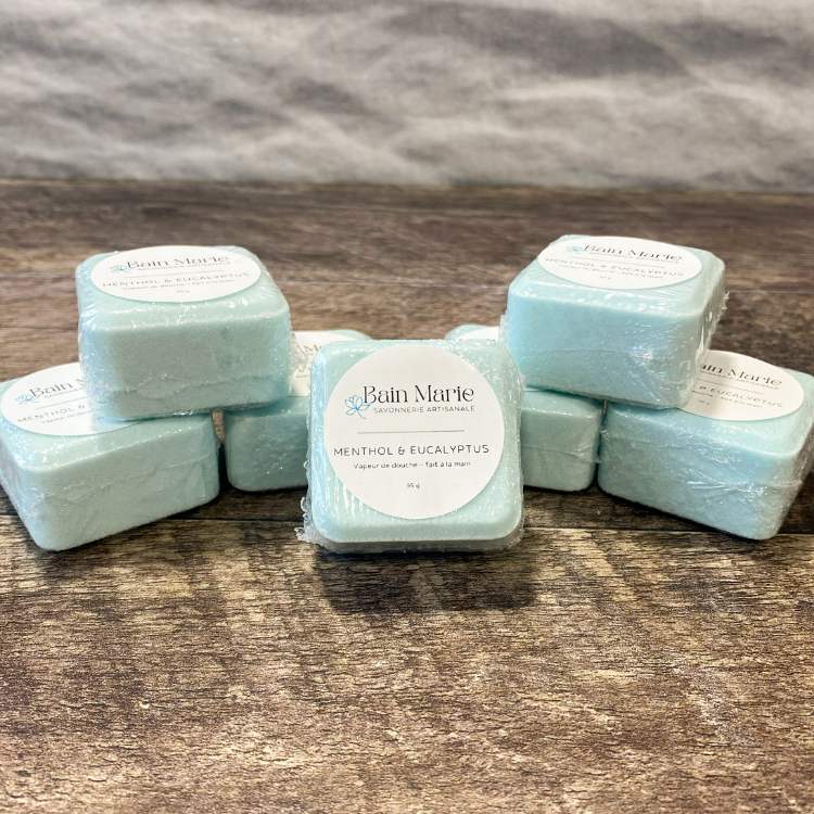 Bombe vapeur pour la douche – Effet intense à l’eucalyptus et menthol - Image 3