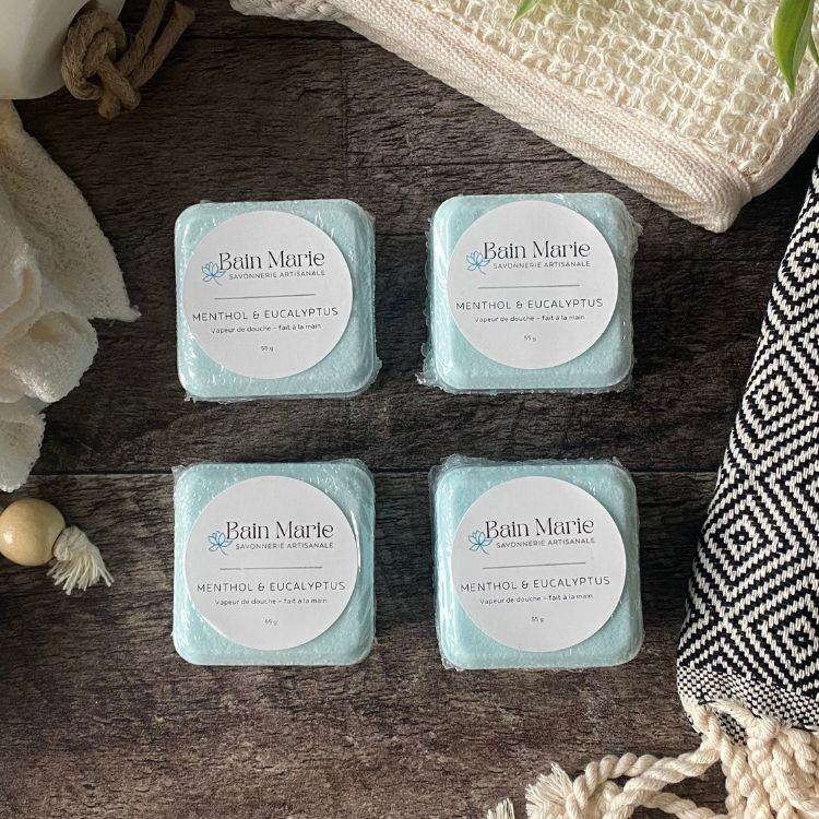 Bombe vapeur pour la douche – Effet intense à l’eucalyptus et menthol - Image 5