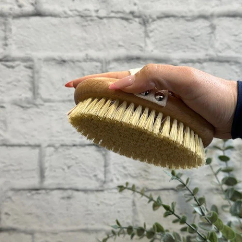 Brosse de corps en fibres naturelles pour éliminer les peaux mortes - Image 2