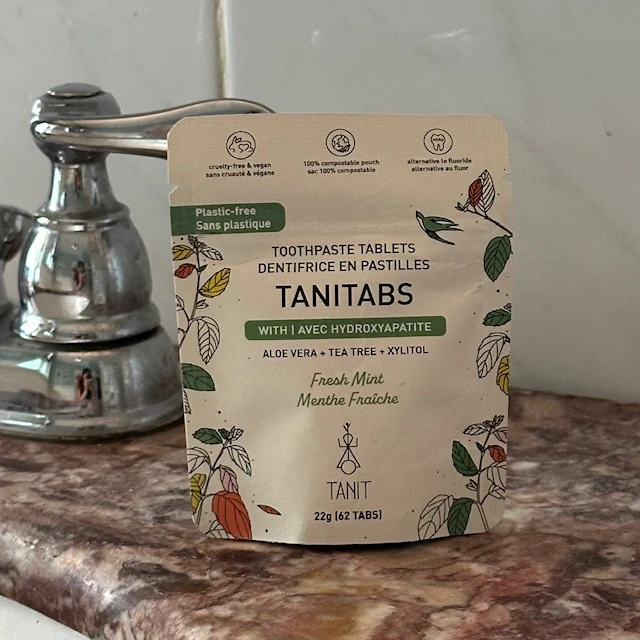 Dentifrice en pastilles - saveur de menthe fraîche blanchissant - Image 2