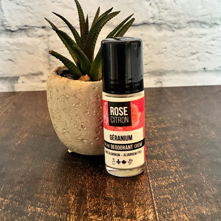 Déodorant naturel en crème à bille