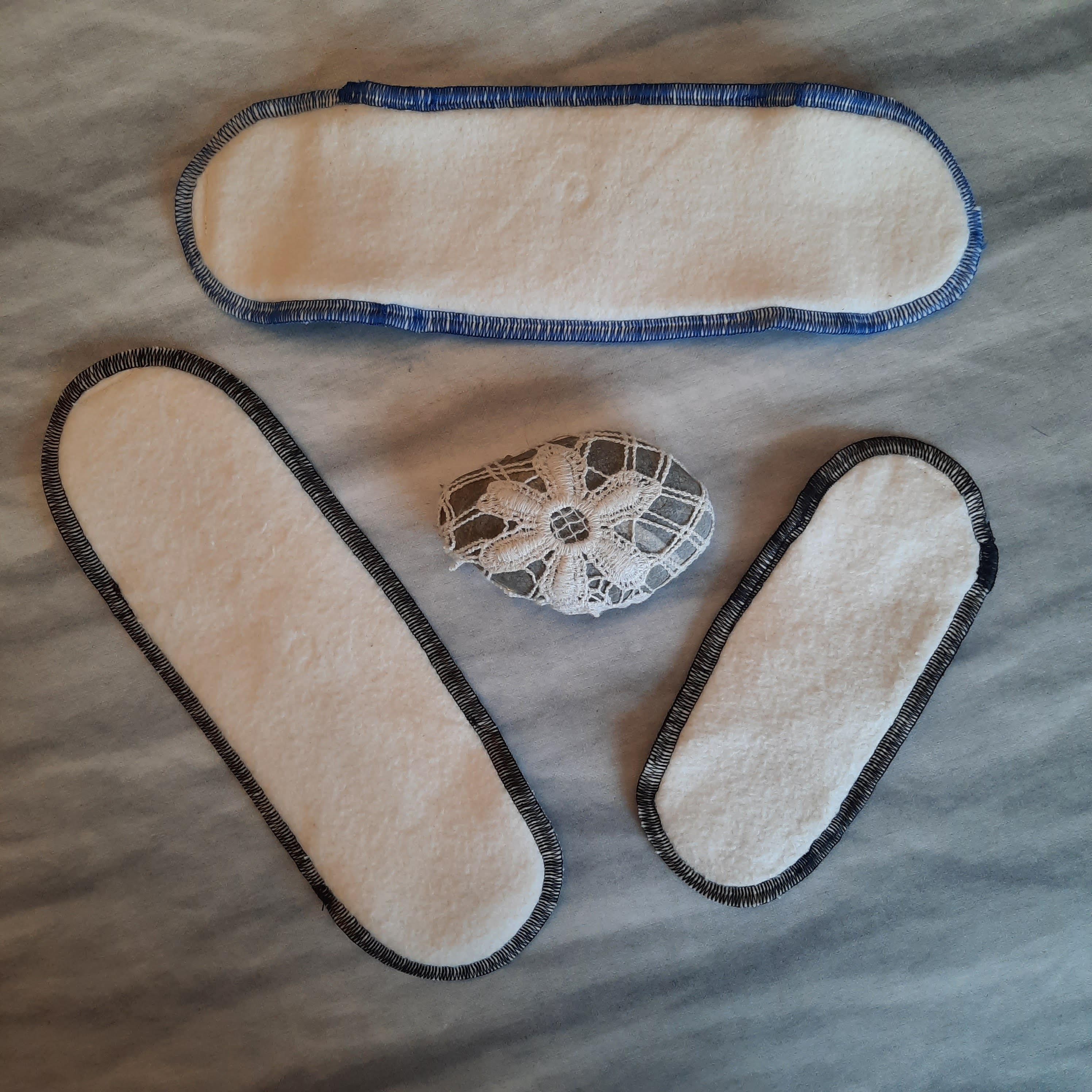 Ensemble de départ: Serviettes hygiéniques lavables - Coton bio et RecyPul - Image 3