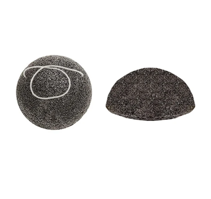 Éponge konjac - charbon, argile verte et argile rose - Image 3