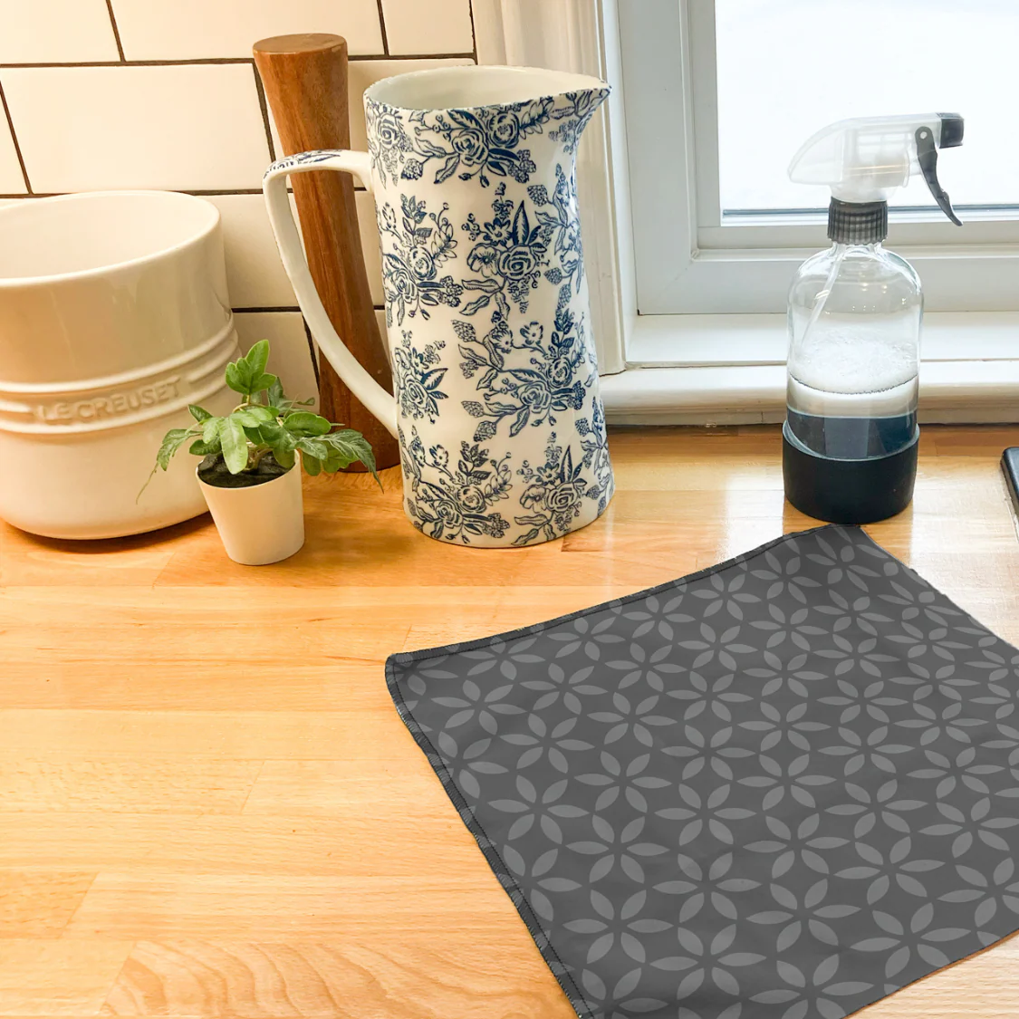 Lingette en microfibre pour les vitres, les miroirs et l'acier inoxydable - Image 3