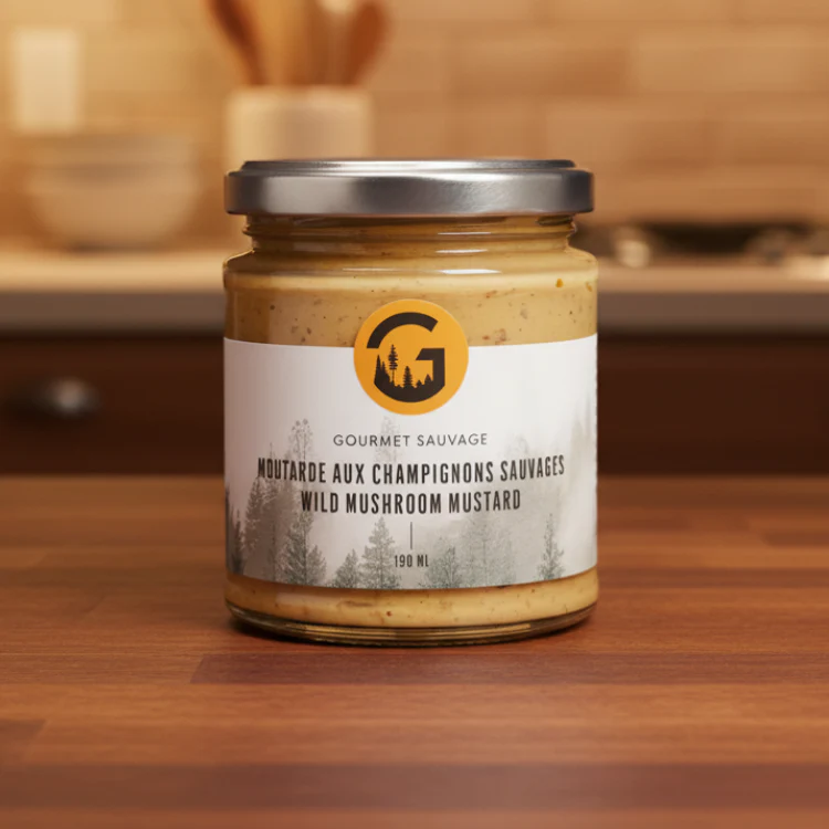 Moutarde aux champignons sauvages