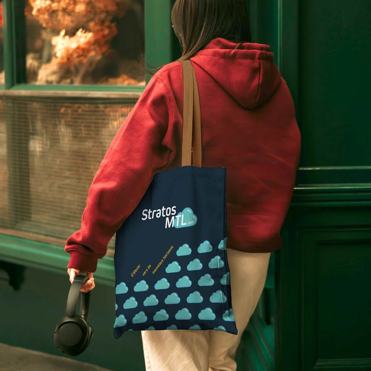 Sac fourre-tout personnalisables et 100% fabriqués au Québec à personnaliser - Image 6