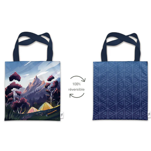 Sac fourre-tout fait en bouteilles d'eau recyclées - Image 3