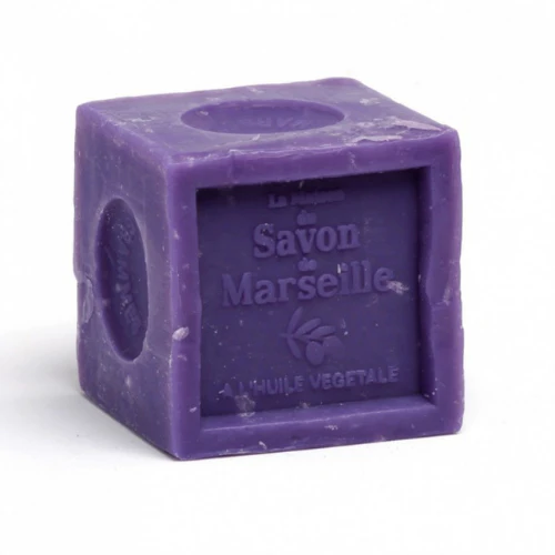Savon de Marseille parfumé à l'huile essentielle de Lavande - Image 2