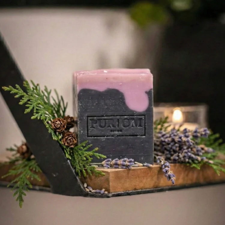 Savon L’Authentique – Cèdre et lavande grillée
