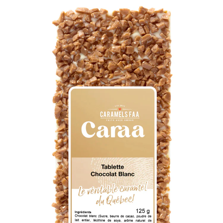 Tablette de chocolat aux pépites de caramel - Image 2