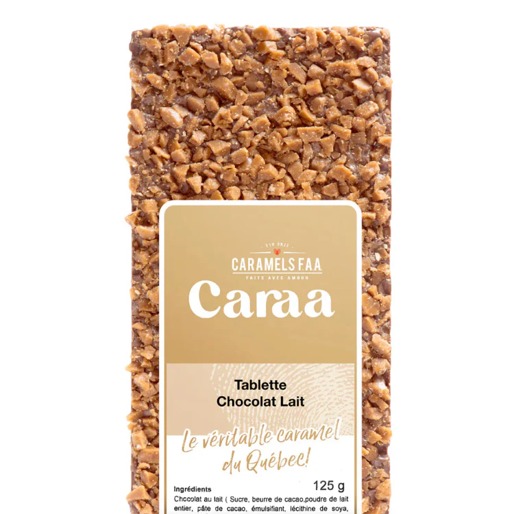 Tablette de chocolat aux pépites de caramel - Image 3