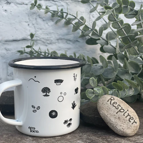 Tasse en acier émaillé - Image 2