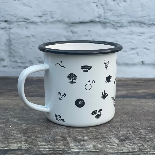 Tasse en acier émaillé - Image 3