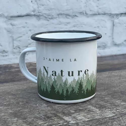 Tasse en acier émaillé - Image 4